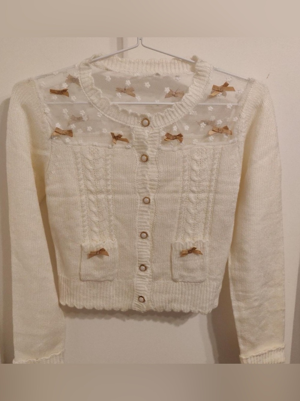 Liz Lisa style knit cardigan